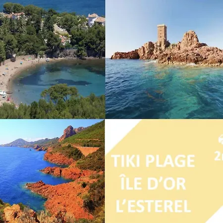 Apartman Bleu Azur Cap Esterel, Superbe 2 Pieces Vue Cap Esterel Trame Large *